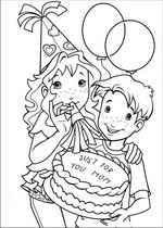 coloring page Holly Hobbie